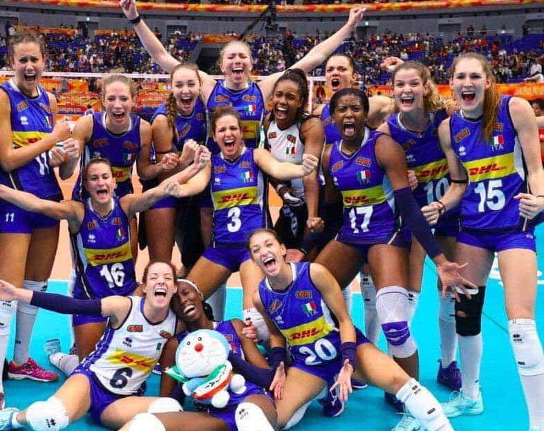 Secondo posto per la pallavolo femminile 2018